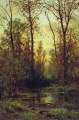 forest autumn classical landscape Ivan Ivanovich trees